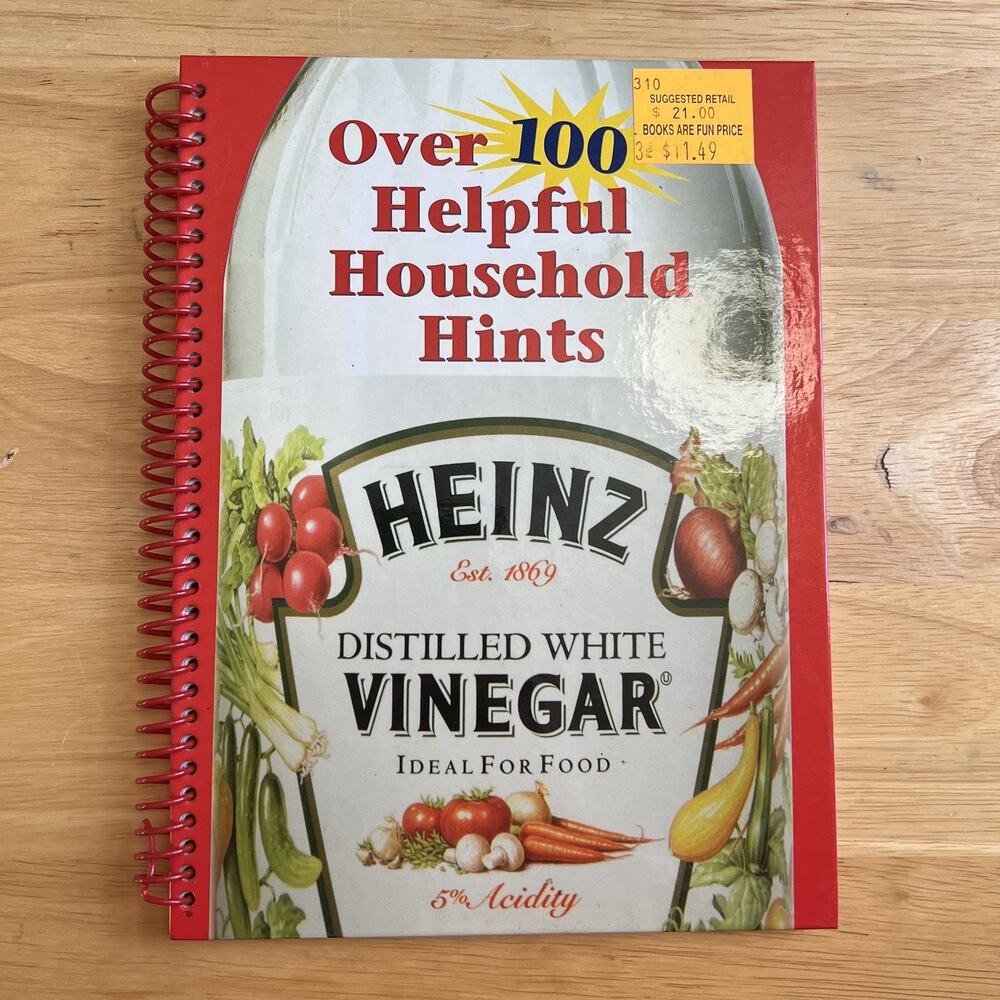 Over 100 Helpful Household Hints With Salt Baking Soda And Vinegar Hardcover - Picture 10 of 13